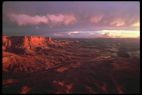 177052 Colorado River, View From Island In The Sky A4 Photo Print