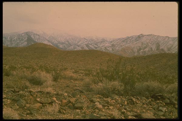 177068 Paniment Range In The Winter A4 Photo Print