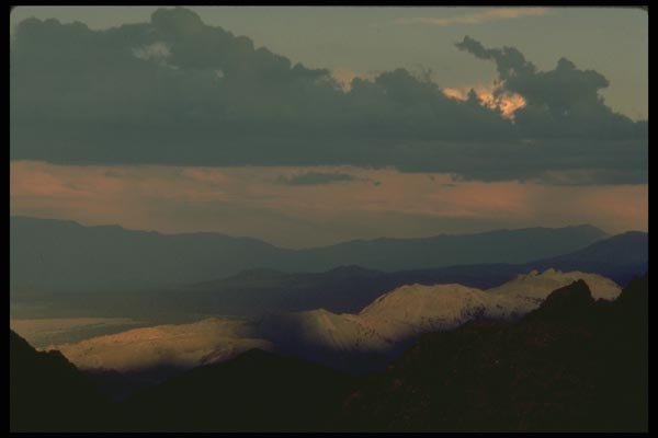 177078 View From The White Range A4 Photo Print