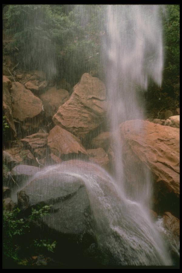 177081 Falling Water A4 Photo Print