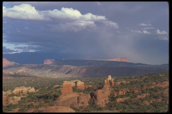 177097 Lasalle Range From Across The Colorado River A4 Photo Print
