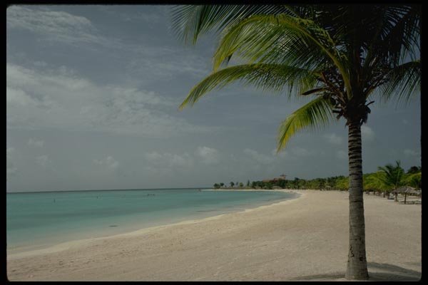 178040 Jumby Bay, Antigua, Caribbean A4 Photo Print