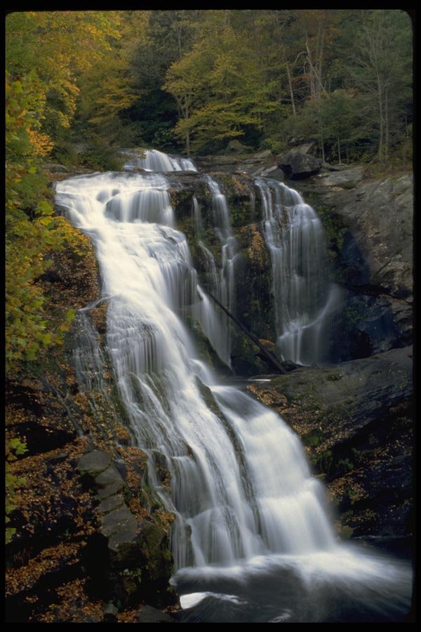 178048 Bald River Falls, Cherokee National Forest, Tennessee A4 Photo Print