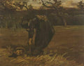179 Female Peasant Digging Up Potatoes Nuenen 1885 A4 Photo Print