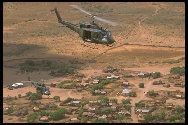 179034 Twin Huey A4 Photo Print