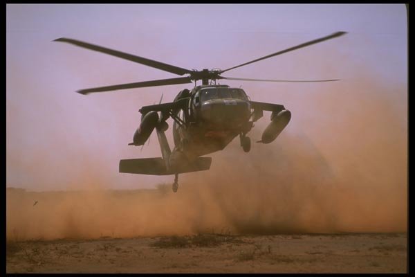 179064 Black Hawk A4 Photo Print