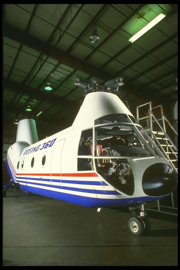 179080 Boeing 360 Test Demonstrator A4 Photo Print