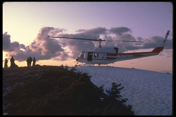 179084 Twin Hey (heli hiking, Bugaboos) A4 Photo Print