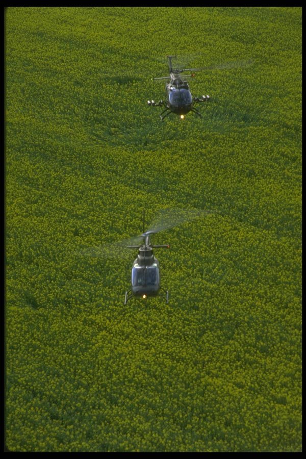 179089 Kiowa (bottom); BK 105 (top) A4 Photo Print