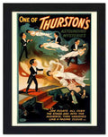 1791 magic poster thurston floating woman 2 Vintage Advert A4 Photo Print