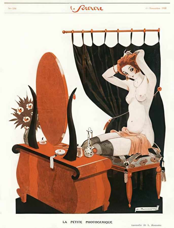 18 La Petite Photoge Vintage Advert A4 Photo Print
