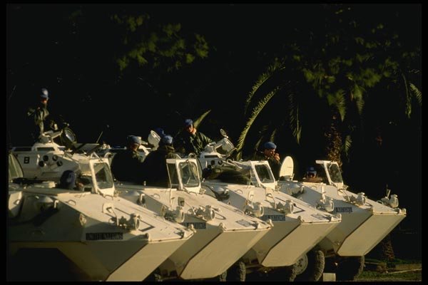 180001 UN Grizzly Patrol Vehicles, Cyprus A4 Photo Print