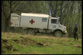 180004 Field Ambulance, Croatia A4 Photo Print