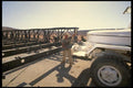 180012 Bailey Bridge Construction, Somalia A4 Photo Print