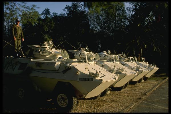180013 Grizzly Patrol Vehicles, Cyprus A4 Photo Print