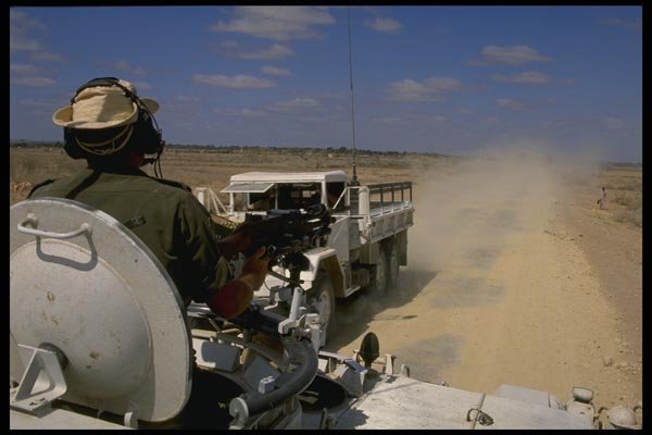 180018 Bison Patrol Vehicle A4 Photo Print