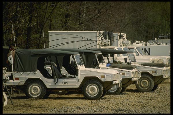 180030 Iltis Jeep, Cyprus A4 Photo Print