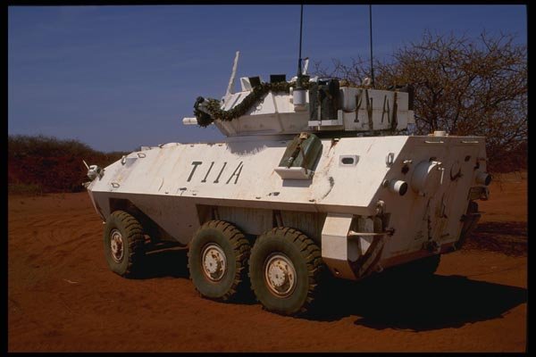 180035 Cougar Patrol Vehicle, Somalia A4 Photo Print