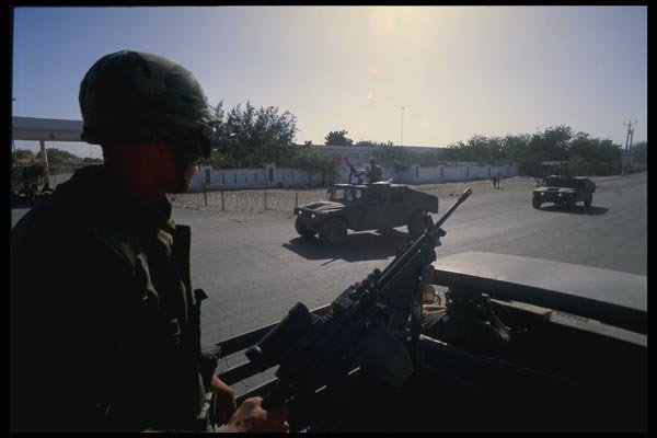 180041 Humvee, Somalia A4 Photo Print