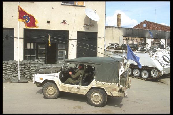 180054 Iltis Jeep, Croatia A4 Photo Print