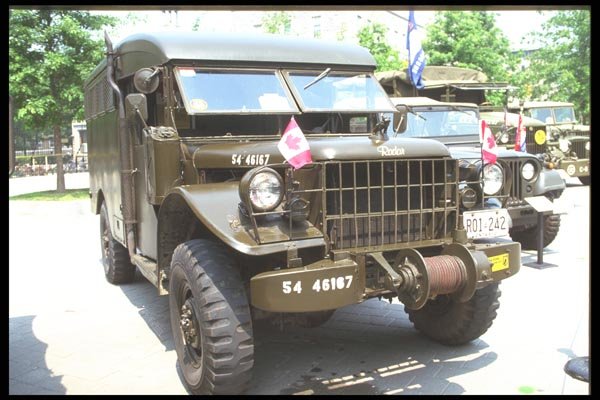 180069 WWII Vintage Utility Vehicle A4 Photo Print