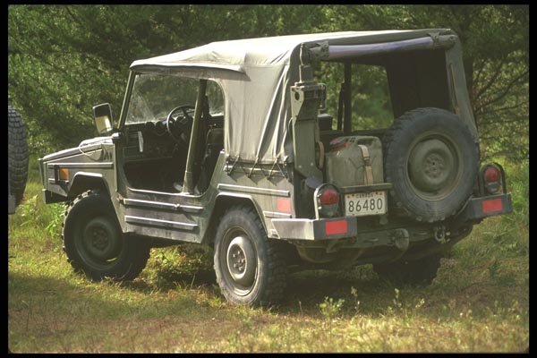 180074 Iltis Jeep, Petawawa A4 Photo Print
