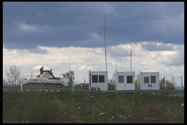 180080 UN Armored Vehicle, Cyprus A4 Photo Print