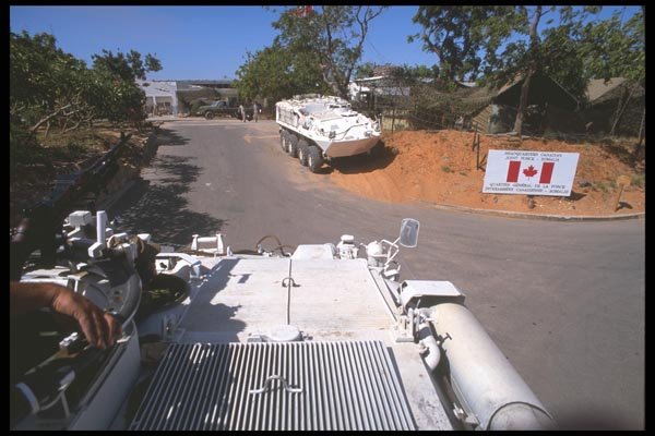 180092 UN Bison Patrol Vehicle, Somalia A4 Photo Print