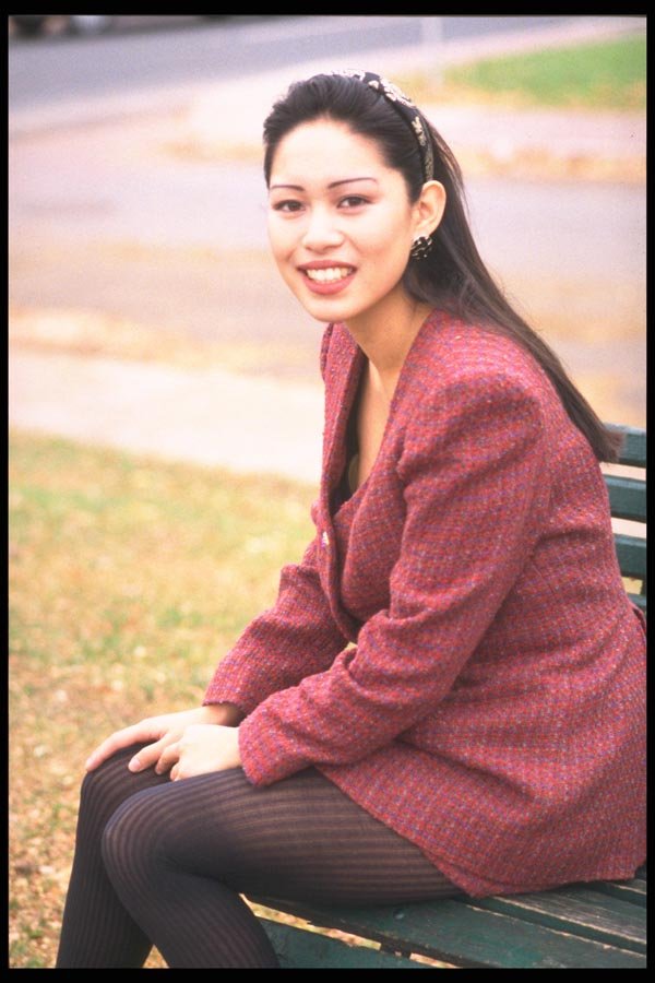 181002 Gloria On Bench A4 Photo Print