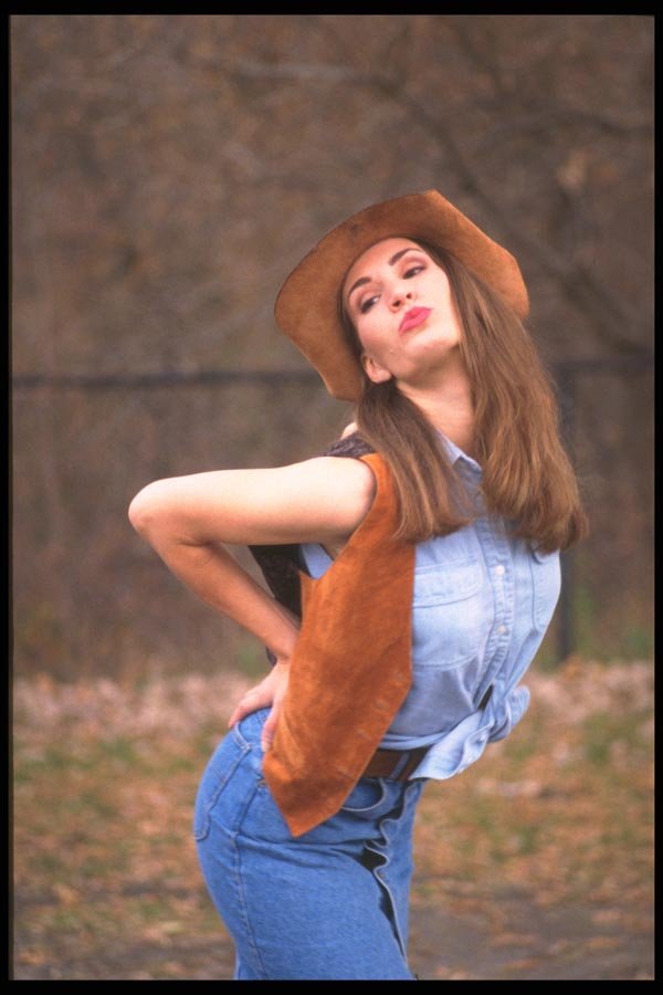 181003 Alison Hat And Vest 1 A4 Photo Print