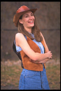 181007 Alison Hat And Vest 2 A4 Photo Print