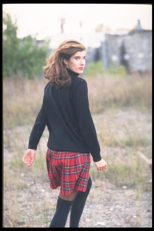 181062 Maca Plaid Skirt 1 A4 Photo Print