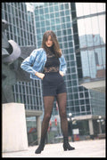 181071 Heather Denim, C Ity A4 Photo Print