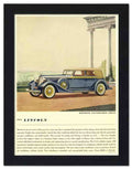1813 lincoln 1930s 2 Vintage Advert A4 Photo Print