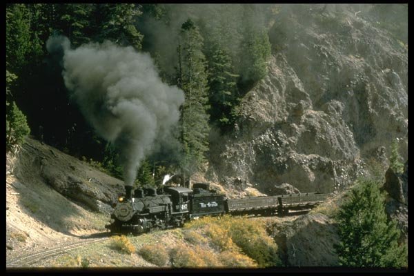 182025 No. 497 Rounds Phantom Curve, C&TSRR A4 Photo Print