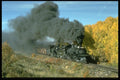 182026 Double headed Freight Leaves Chama In The Fall A4 Photo Print