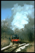 182028 WD 0 6 0 Fred Leaves Haworth In The Worth Valley A4 Photo Print