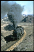 182055 A Skyliner 2 10 0 Heads A Freight For Irmak, Turkey A4 Photo Print