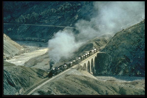 182065 Turkish Middle East 2 8 0's Head A Tank Train For Maden A4 Photo Print