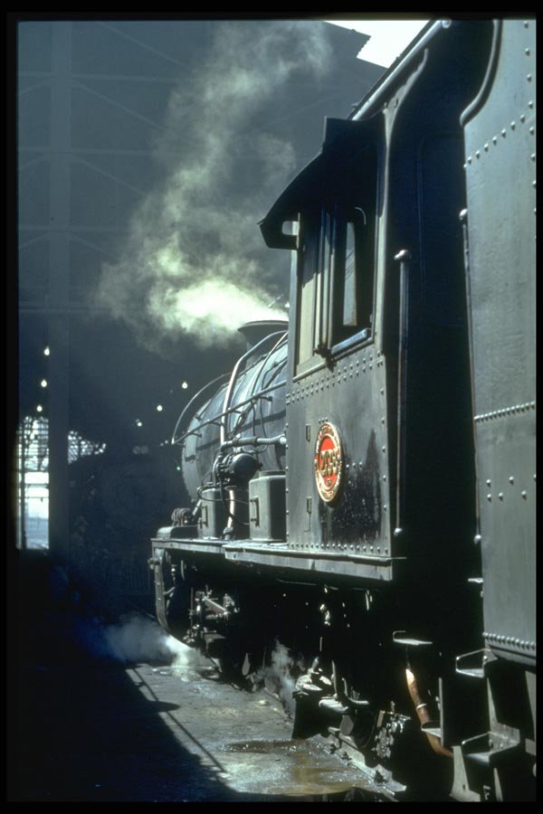 182069 A Strong Image Of Steam At Germiston Depot, South Africa A4 Photo Print