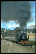 182096 A Bethlehem To Bloemfontein Train Approaches Owanti Siding A4 Photo Print