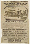 1828 victorian invasion war of russia theatre programme 160401 A4 Photo Print