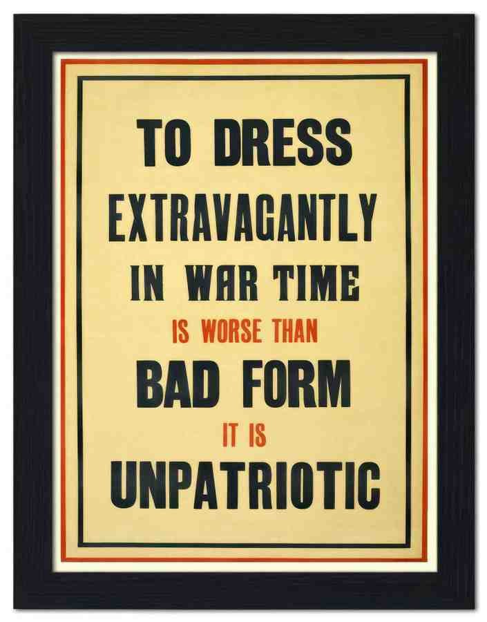 1829 to dress extravagantly 2 Vintage Advert A4 Photo Print