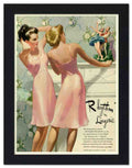 183 lingerie 2 Vintage Advert A4 Photo Print