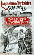 184 Walking Cycling Tours Vintage A4 Photo Print
