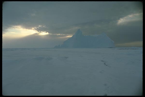 184011 Greenlandic Iceberg, Baffin Island, N.W.T. A4 Photo Print