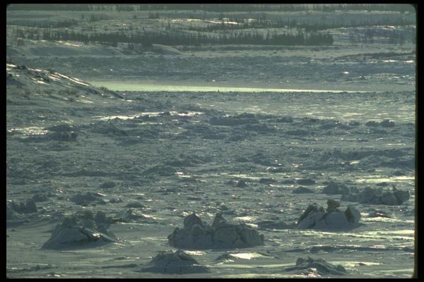 184013 Pressure Ice, Ungava Bay, Quebec A4 Photo Print