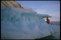 184017 Person And Ice pan, Grise Fiord, N.W.T. A4 Photo Print