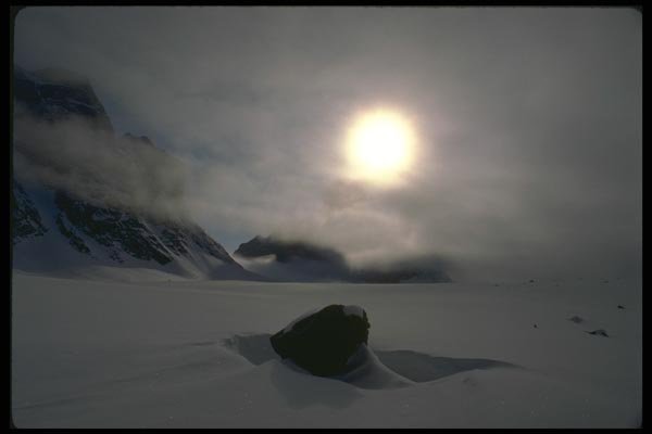 184018 Glacier Ice, Auyuittuq Park, N.W.T. A4 Photo Print