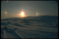 184027 Ice snow And Sundogs, N.W.T. A4 Photo Print